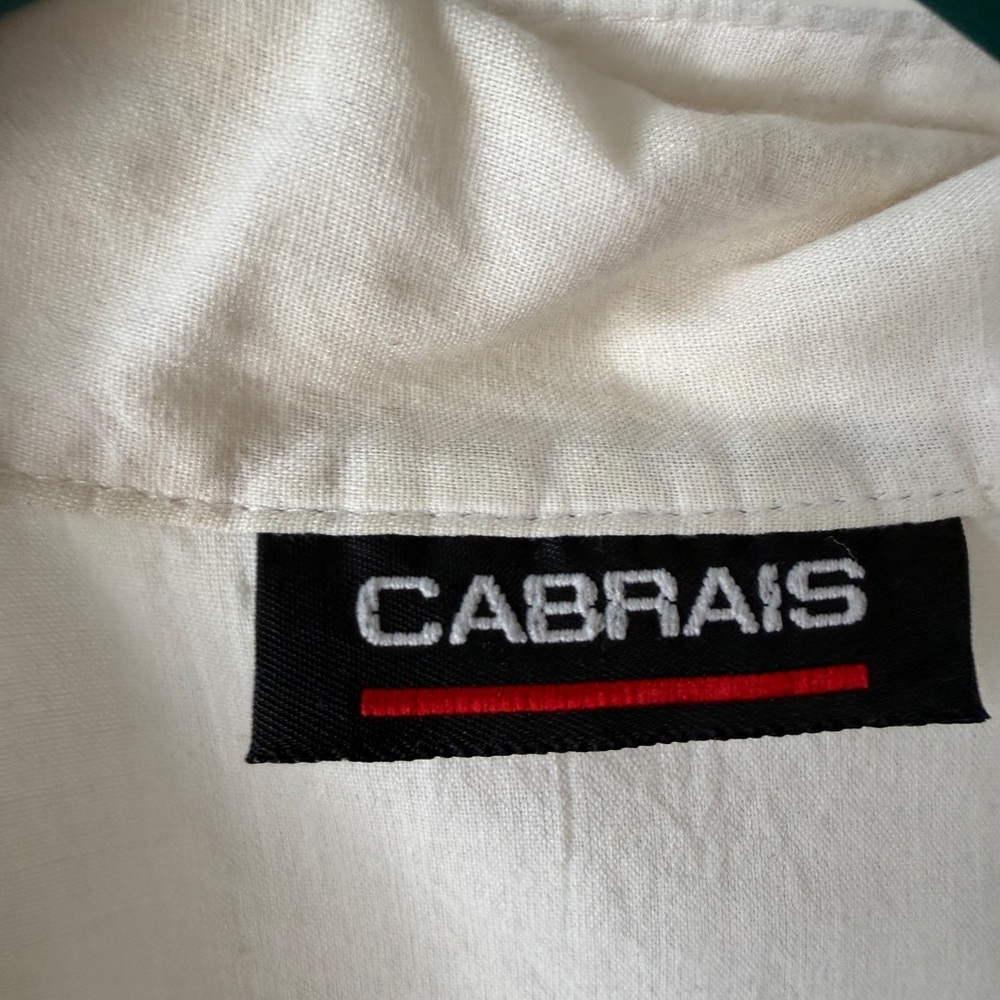 Cabrais Pearl Button White Shirt - Picture 4 of 8